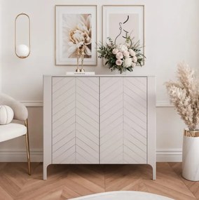 Moderná komoda MARCIUS 103cm kašmír