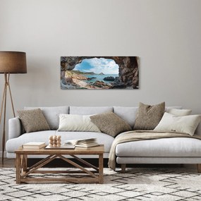 Obraz - Jaskyňa pri mori (120x50 cm)