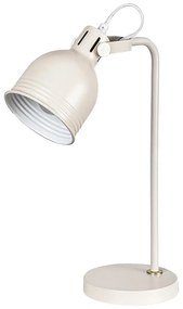 RABALUX Industriálna stolná lampa FLINT, 1xE14, 25W, béžová