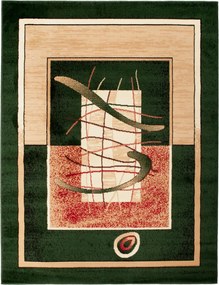 TA Koberec 5118B ZELENÝ ATLAS PP Rozmer: 130x190 cm