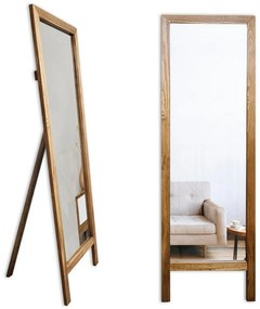 Drevené zrkadlo Cheval