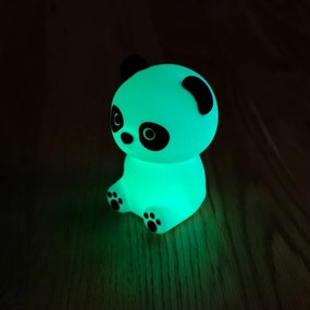MegaLight - LED RGB Stmievateľná detská dotyková lampa PADDY PANDA LED/5V