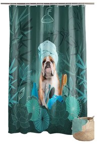 Sprchový záves 180x200 cm Doggy zen – douceur d'intérieur