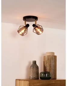 Lucide 77977/12/30 - Bodové svietidlo NILA 2xE14/25W/230V