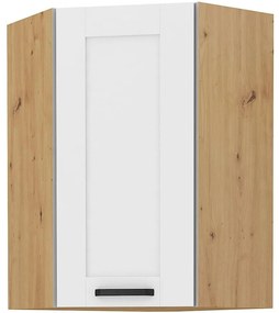 Skrinka do kuchyne LUNA biely/ARTISAN 60X60 GN-90 1F (45°)