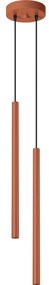 Sollux SL.1525 - Luster na lanku PASTELO 2xG9/8W/230V červená