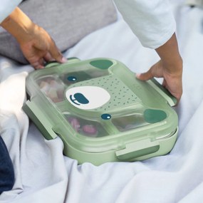 monbento Desiatový box Monbento Wonder Green Bear 950 ml