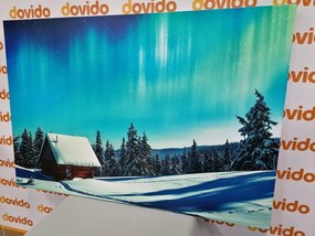 Obraz rozprávková zimná krajina - 120x80