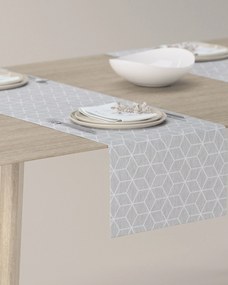 Štóla na stôl farba produktu sivá látka zapletaná, vzorované