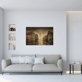 Obraz - Maľba mesta (90x60 cm)