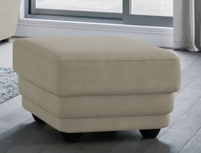 Taburet Nebolo, béžová látka%