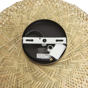 Japandi stropné svietidlo bambusové 42cm IP44 - Moana