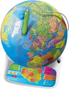 Interaktívny vzdelávací glóbus Učím sa hrať poľský Clementoni 50847
