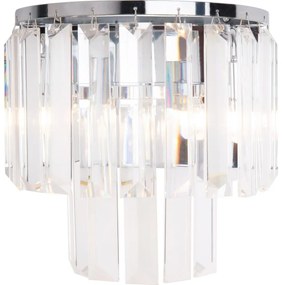 MAXLIGHT W0209 - Nástenné svietidlo MONACO 2xG9/40W/230V chróm