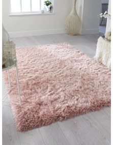 Ružový koberec Flair Rugs Dazzle Blush Pink, 80 × 150 cm