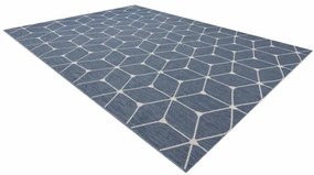 Koberec SIZAL FLAT 48721/591 Kocky 3D nebeský