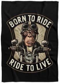 Deka Born to ride (Podšitie baránkom: NE)