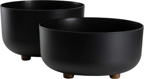 Plastový květináč na nožičkách TERRA 17x26,9 cm - výber z 5 prevedení