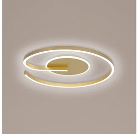 Brilagi -LED Stmievateľné stropné svietidlo SPIRAL LED/56W/230V 3000/4000/6000K+DO BG1336