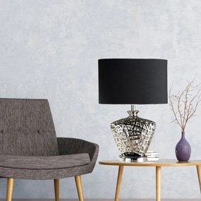 Searchlight EU4552CC - Stolná lampa NETWORK 1xE27/60W/230V