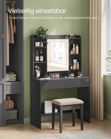 Toaletný stolík s LED osvetlením RDT123B01