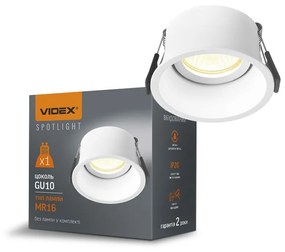 Bodové LED svietidlo – biele | VIDEX
