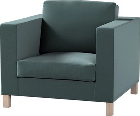 Poťah na kreslo Karlanda, krátky farba produktu zelená látka zamatová