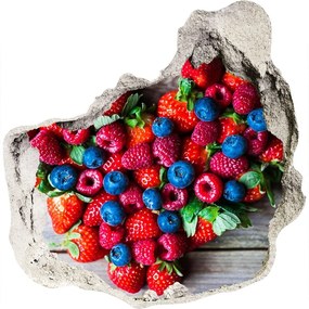 Fototapeta diera na stenu 3D Heart of ovocie nd-p-77424727