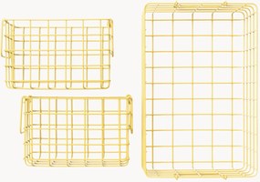 Kovové úložné košíky The Baskets, 3 ks