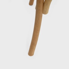 Jedálenská stolička LOSELI drevená / naturálna 712081