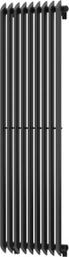 Mexen Atlanta, vykurovacie teleso 1500x460 mm, 894 W, čierna, W211-1500-460-00-70