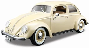 Bburago 1:18 Volkswagen Beetle 1955 Beige