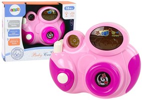 Lean Toys Interaktívna kamera pre deti - ružová
