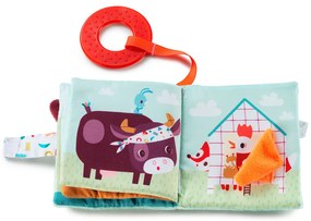 Lilliputiens – Farma – textilná knižka s hryzadlom