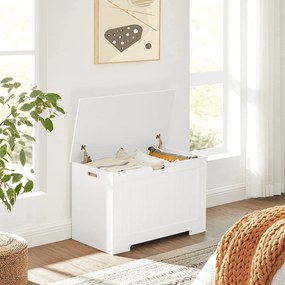 Box na hračky, úložný box, veľká kapacita, biely