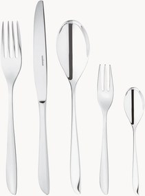 Súprava príborov z nehrdzavejúcej ocele Leaf, rôzne veľkosti