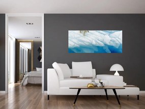 Obraz - Polárny medveď (120x50 cm)