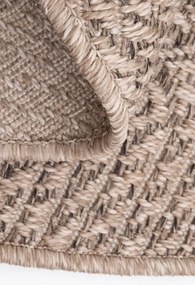 Koberec PATIO INT 5036/178 naturálny kruh