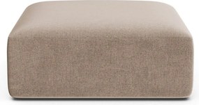 Svetlohnedá zamatová podnožka Campi – Cosmopolitan Design