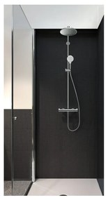 Hansgrohe Crometta S, showerpipe 240 1jet EcoSmart 9 l/min s termostatom, chróm, HAN-27268000