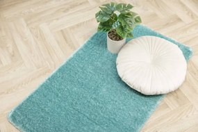 Kúpeľňový koberček Malmo tyrkysový