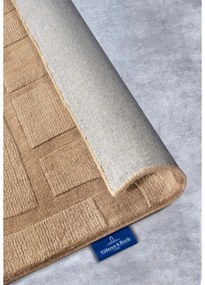 Béžový ručne tkaný vlnený behúň 80x250 cm Alexis – Villeroy&amp;Boch