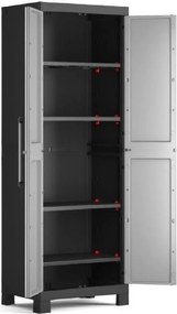 KIS Detroit 96341000270 Vysoká skriňa, šírka 65 cm, sivá