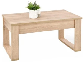 Halmar Konferenčný stolík NEA 52x110 cm béžová/dub sonoma HA0074
