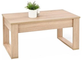 Konferenčný stolík NEA 52x110 cm béžová/dub sonoma