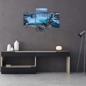 Obraz - Výhľad na vodopády (90x60 cm)
