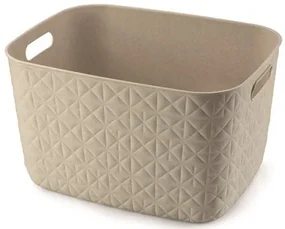 Softex L Úložný box - 19 L, béžová