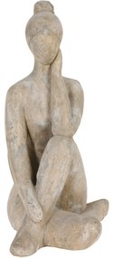 Vonkajšia dekorácia Lady Yoga II, 12,5 x 29,5 cm