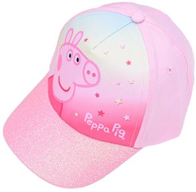Detská šiltovka PRASIATKO PEPPA ružová - rôzne veľkosti Veľkosť: 54 cm