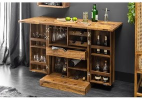 Komoda/Bar 39749 Drevo Sheesham/Palisander  - Komfort-nábytok